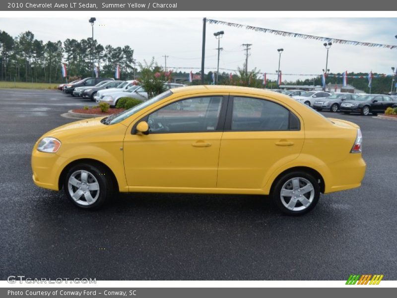  2010 Aveo LT Sedan Summer Yellow