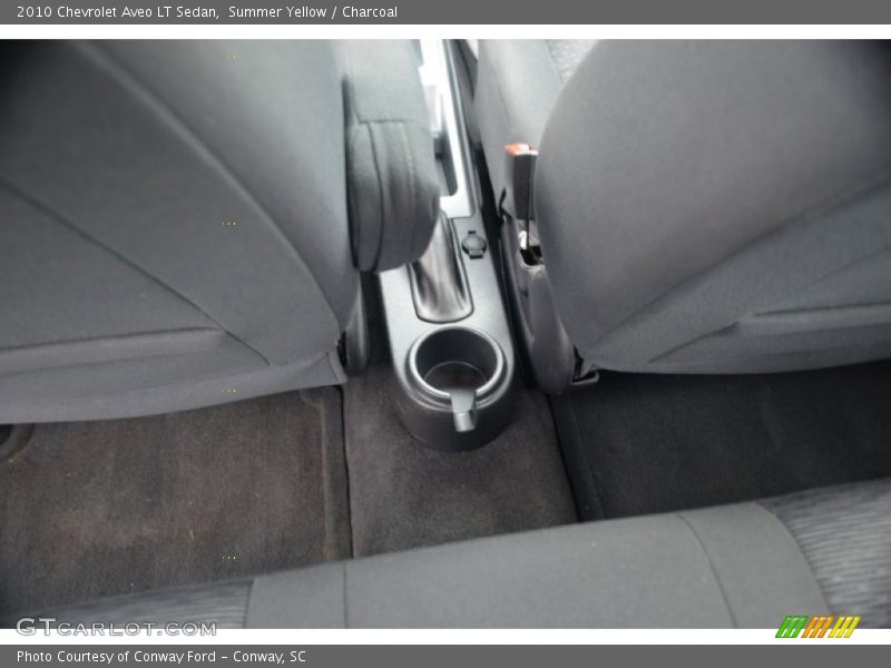 Summer Yellow / Charcoal 2010 Chevrolet Aveo LT Sedan