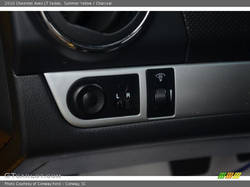 Summer Yellow / Charcoal 2010 Chevrolet Aveo LT Sedan