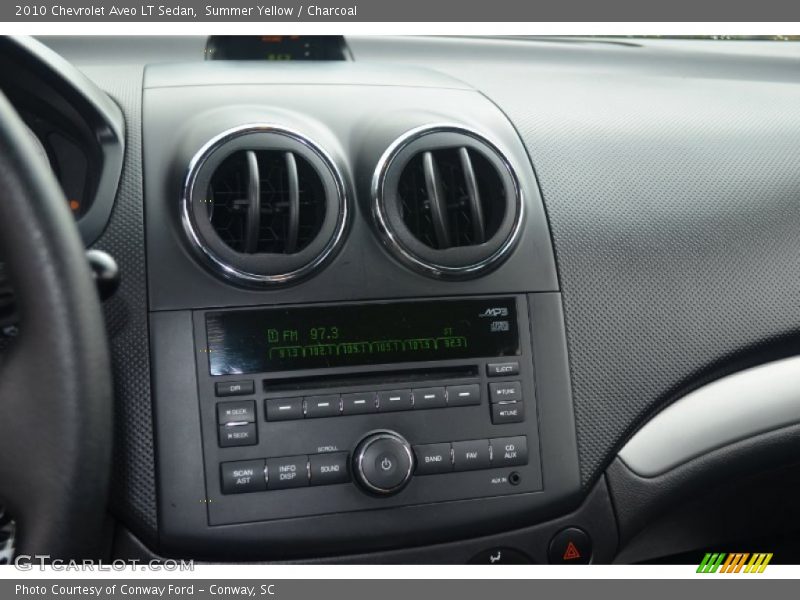 Audio System of 2010 Aveo LT Sedan