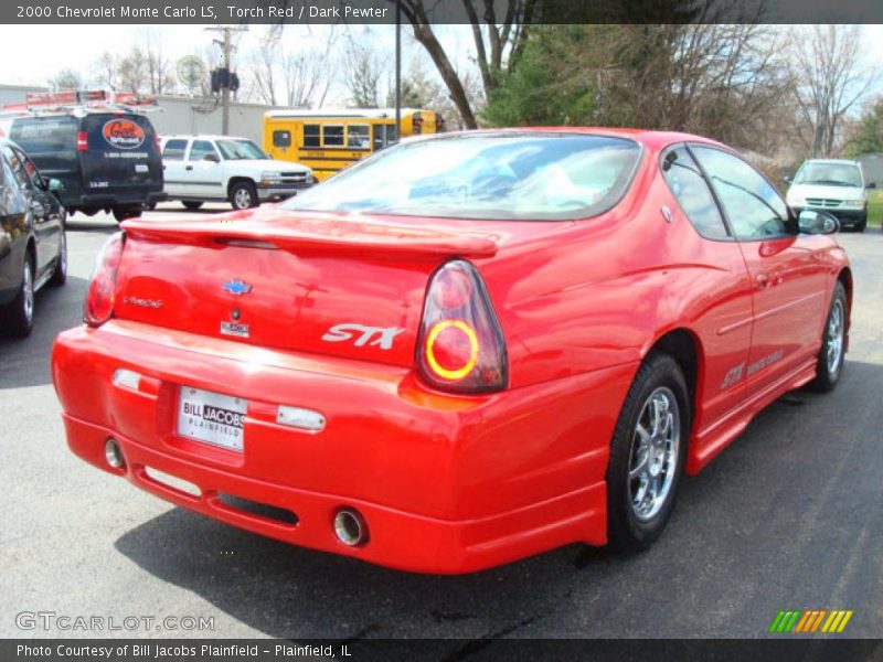 Torch Red / Dark Pewter 2000 Chevrolet Monte Carlo LS