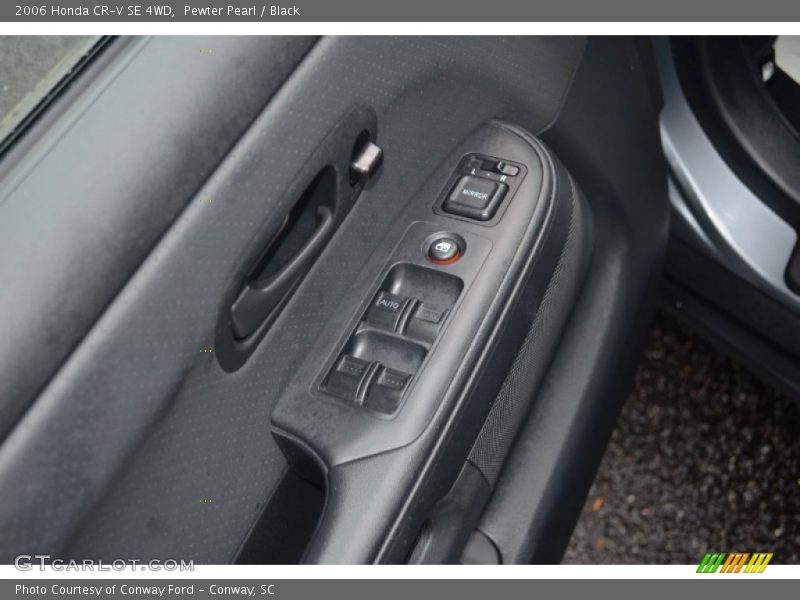 Pewter Pearl / Black 2006 Honda CR-V SE 4WD