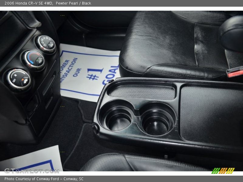 Pewter Pearl / Black 2006 Honda CR-V SE 4WD