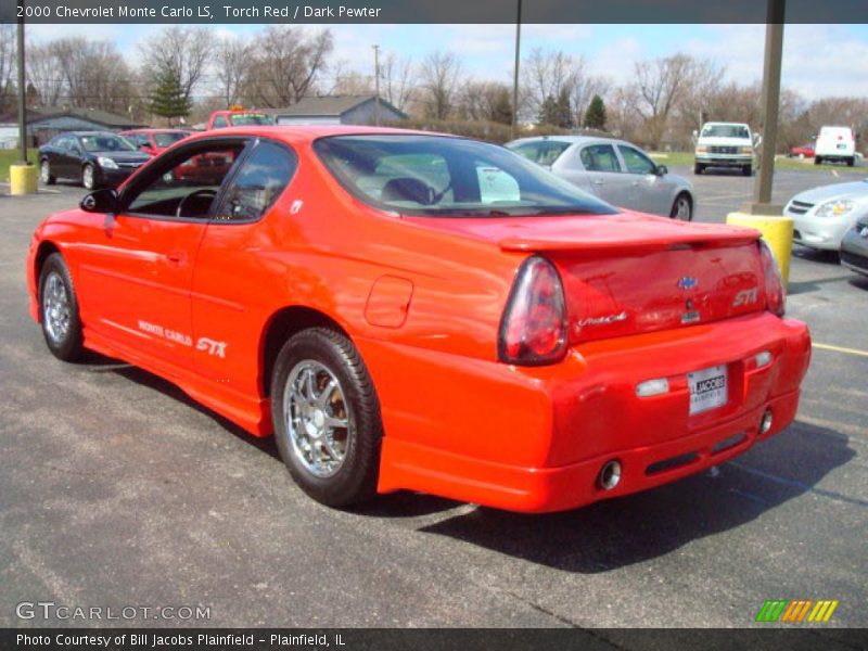 Torch Red / Dark Pewter 2000 Chevrolet Monte Carlo LS