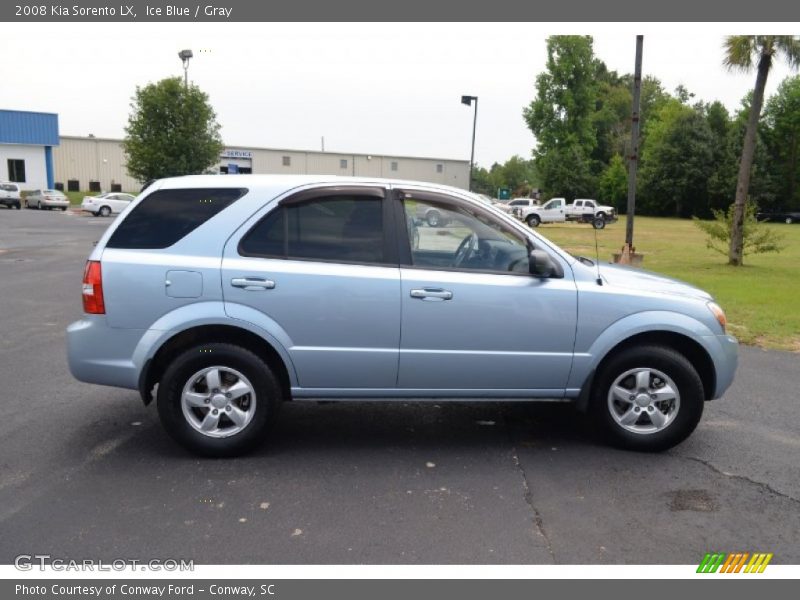 Ice Blue / Gray 2008 Kia Sorento LX