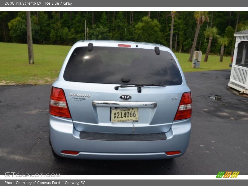 Ice Blue / Gray 2008 Kia Sorento LX