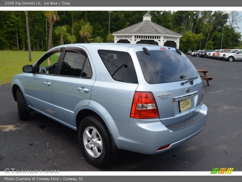 Ice Blue / Gray 2008 Kia Sorento LX