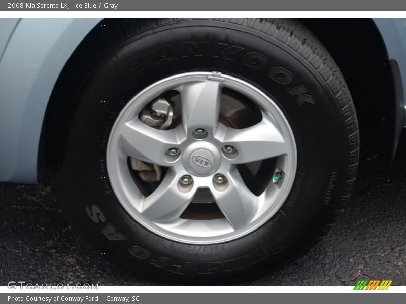 Ice Blue / Gray 2008 Kia Sorento LX