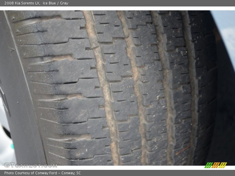 Ice Blue / Gray 2008 Kia Sorento LX