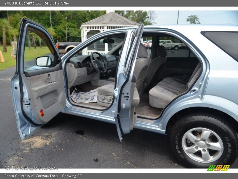 Ice Blue / Gray 2008 Kia Sorento LX