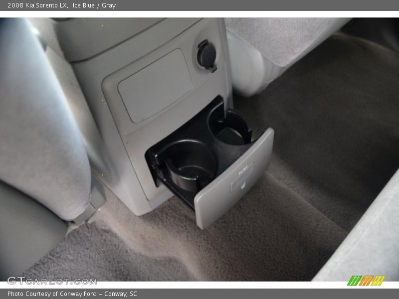 Ice Blue / Gray 2008 Kia Sorento LX