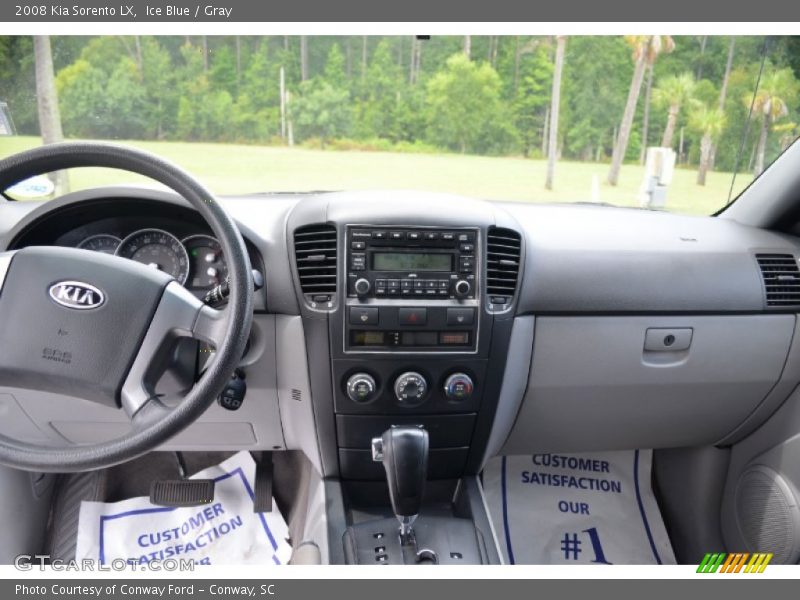 Ice Blue / Gray 2008 Kia Sorento LX