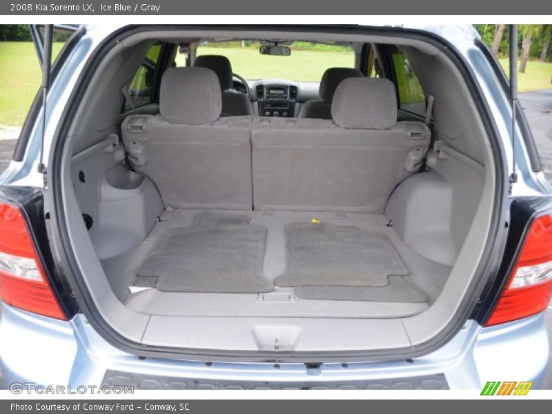 Ice Blue / Gray 2008 Kia Sorento LX