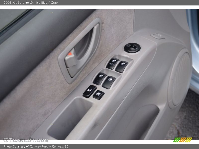 Ice Blue / Gray 2008 Kia Sorento LX