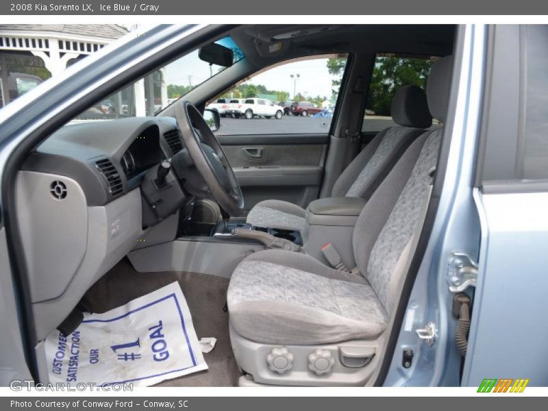 Ice Blue / Gray 2008 Kia Sorento LX