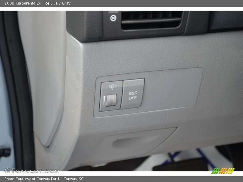 Ice Blue / Gray 2008 Kia Sorento LX