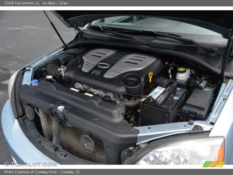 Ice Blue / Gray 2008 Kia Sorento LX