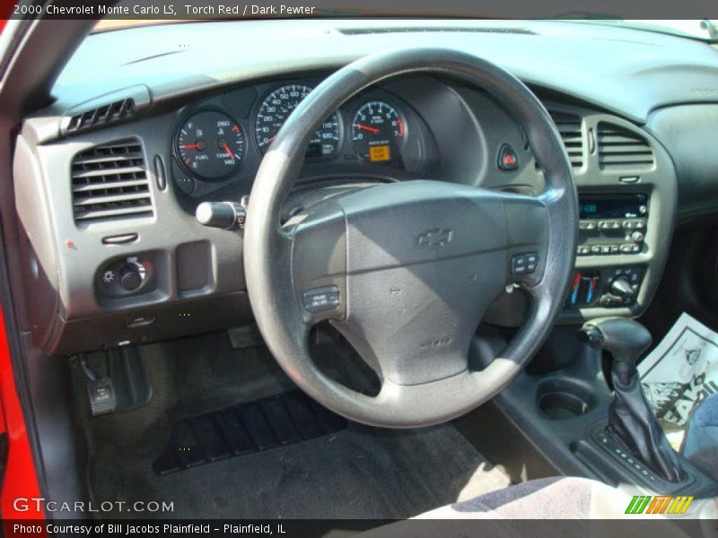 Torch Red / Dark Pewter 2000 Chevrolet Monte Carlo LS