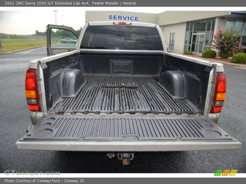 Pewter Metallic / Neutral 2001 GMC Sierra 1500 SLT Extended Cab 4x4