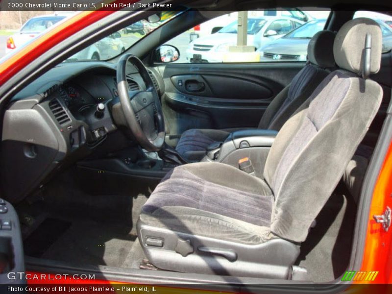Torch Red / Dark Pewter 2000 Chevrolet Monte Carlo LS