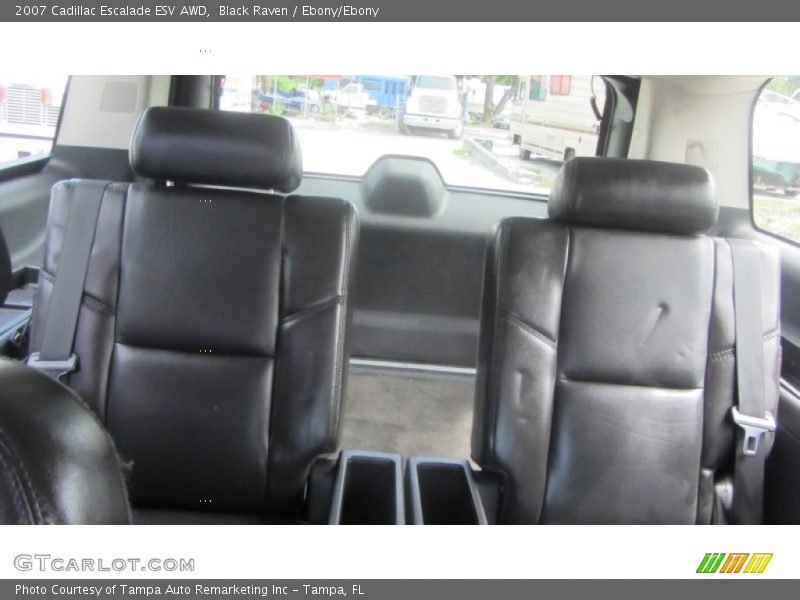 Black Raven / Ebony/Ebony 2007 Cadillac Escalade ESV AWD