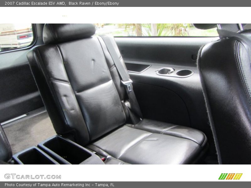 Black Raven / Ebony/Ebony 2007 Cadillac Escalade ESV AWD