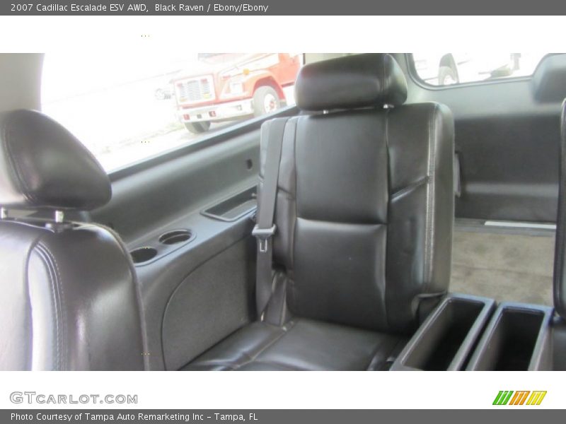Black Raven / Ebony/Ebony 2007 Cadillac Escalade ESV AWD
