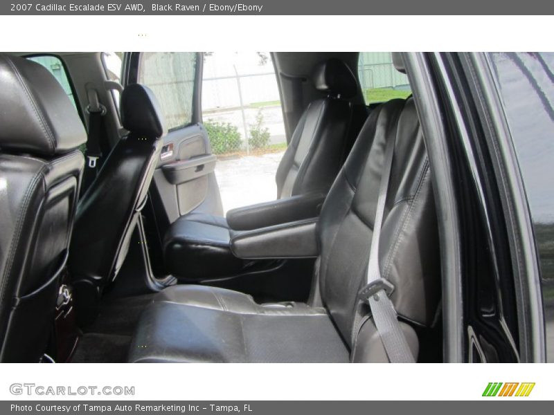 Black Raven / Ebony/Ebony 2007 Cadillac Escalade ESV AWD