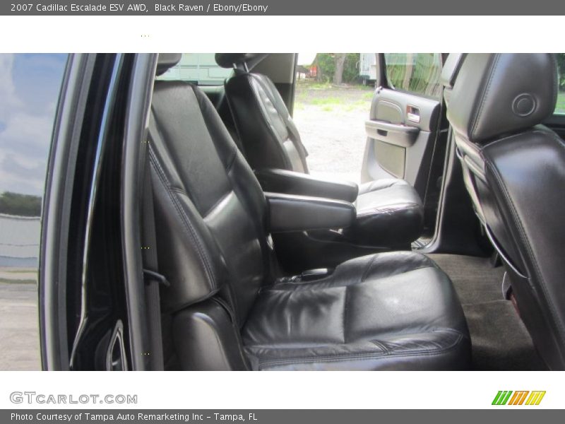 Black Raven / Ebony/Ebony 2007 Cadillac Escalade ESV AWD