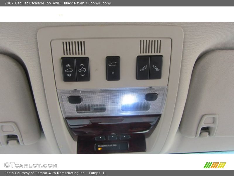 Black Raven / Ebony/Ebony 2007 Cadillac Escalade ESV AWD