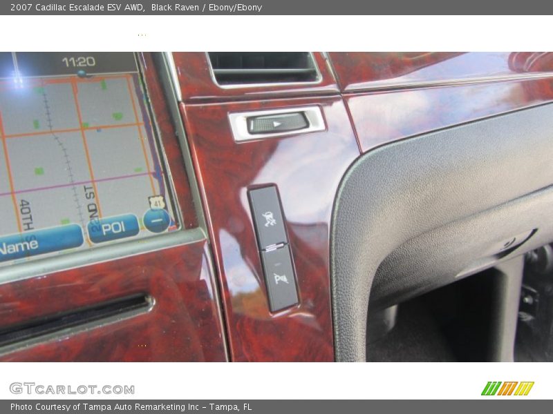 Black Raven / Ebony/Ebony 2007 Cadillac Escalade ESV AWD