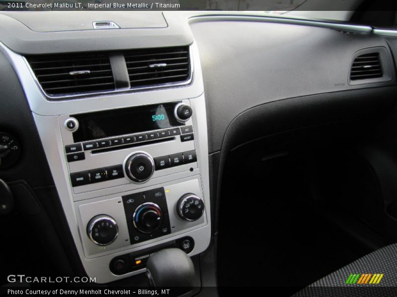 Imperial Blue Metallic / Titanium 2011 Chevrolet Malibu LT