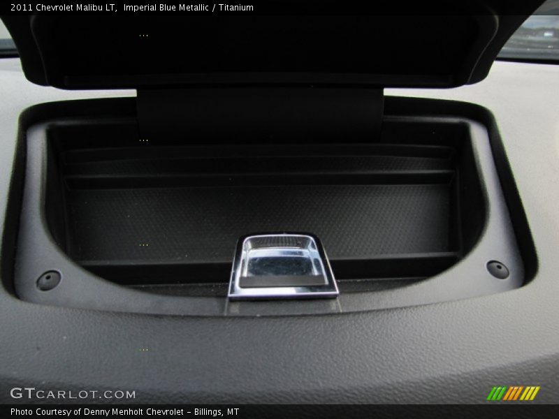Imperial Blue Metallic / Titanium 2011 Chevrolet Malibu LT