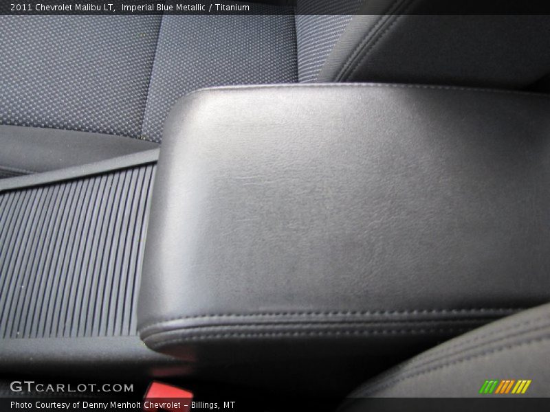 Imperial Blue Metallic / Titanium 2011 Chevrolet Malibu LT