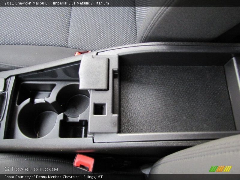 Imperial Blue Metallic / Titanium 2011 Chevrolet Malibu LT