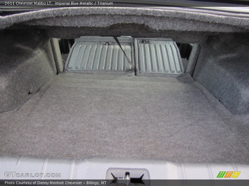 Imperial Blue Metallic / Titanium 2011 Chevrolet Malibu LT