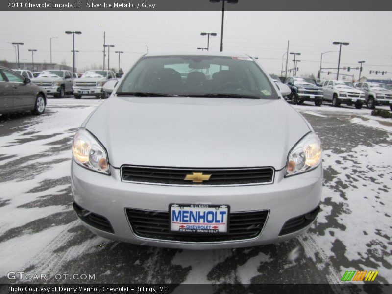 Silver Ice Metallic / Gray 2011 Chevrolet Impala LT