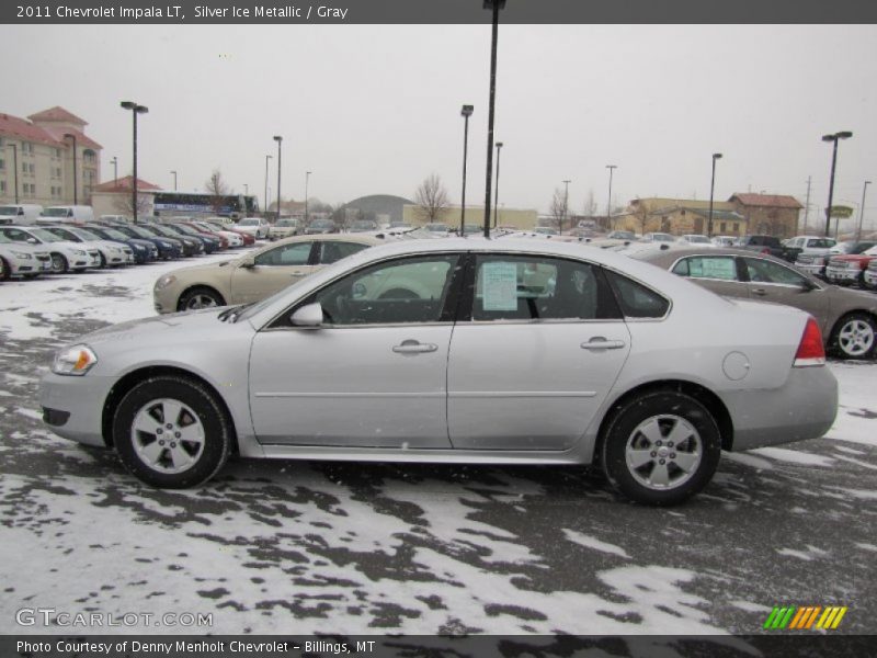 Silver Ice Metallic / Gray 2011 Chevrolet Impala LT