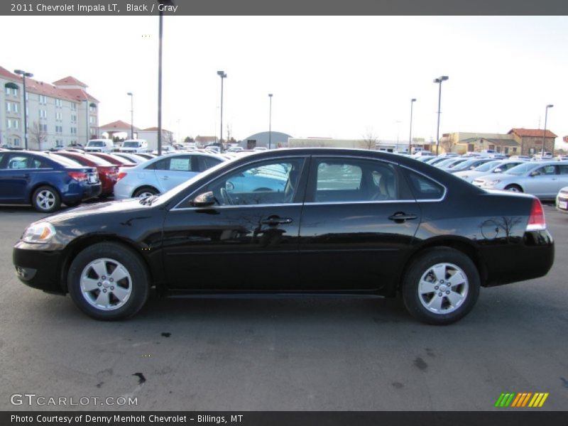 Black / Gray 2011 Chevrolet Impala LT