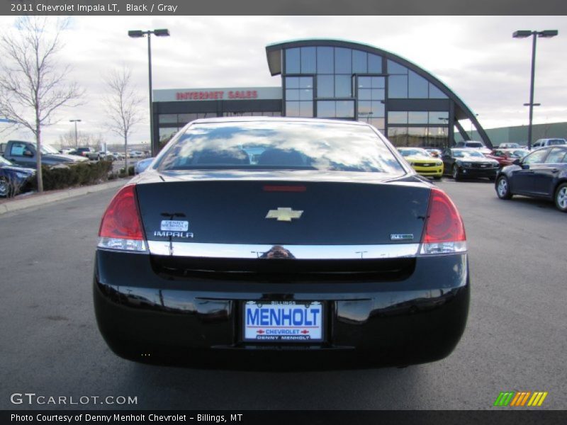 Black / Gray 2011 Chevrolet Impala LT