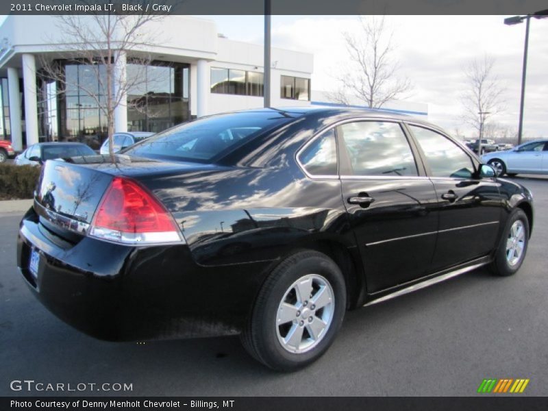 Black / Gray 2011 Chevrolet Impala LT