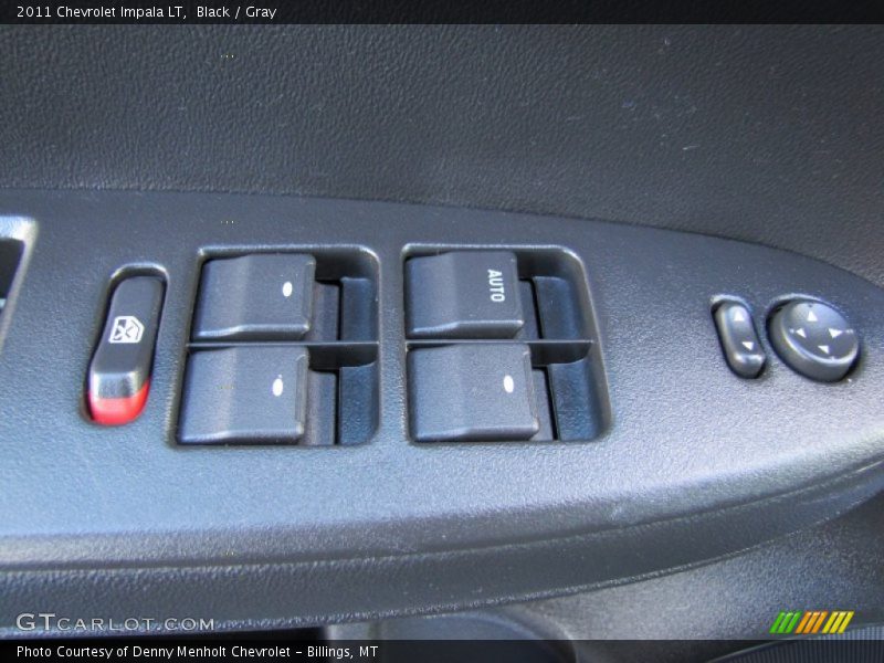 Black / Gray 2011 Chevrolet Impala LT