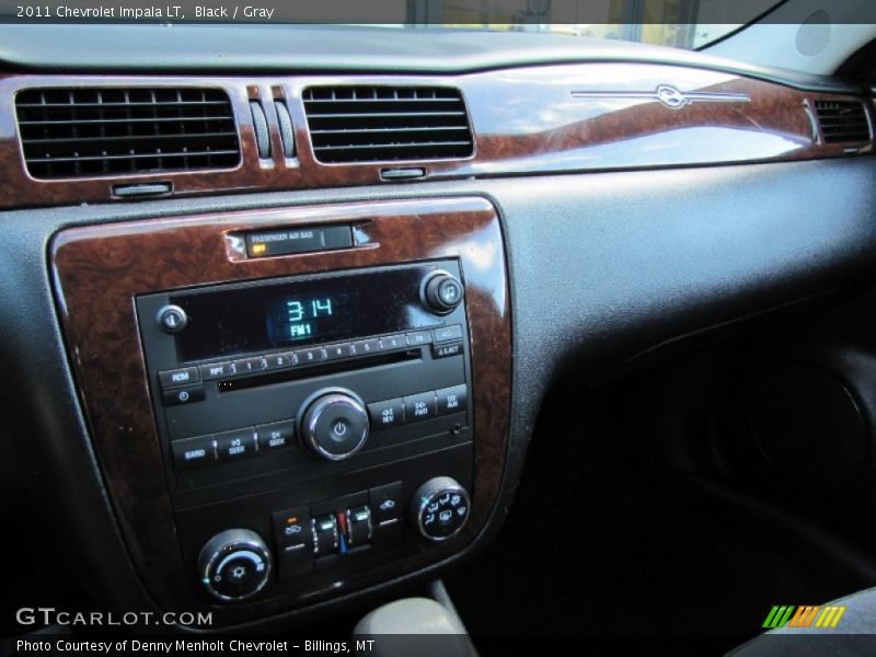 Black / Gray 2011 Chevrolet Impala LT