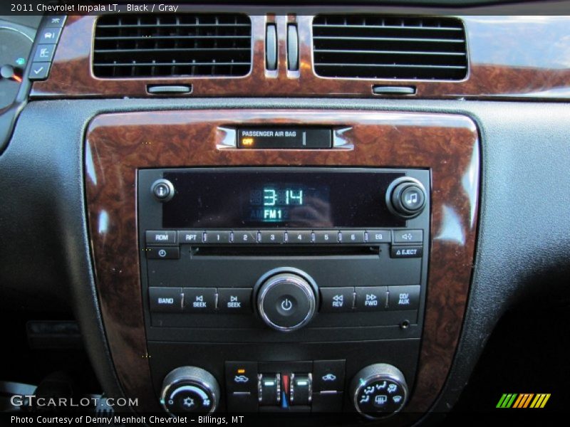 Black / Gray 2011 Chevrolet Impala LT
