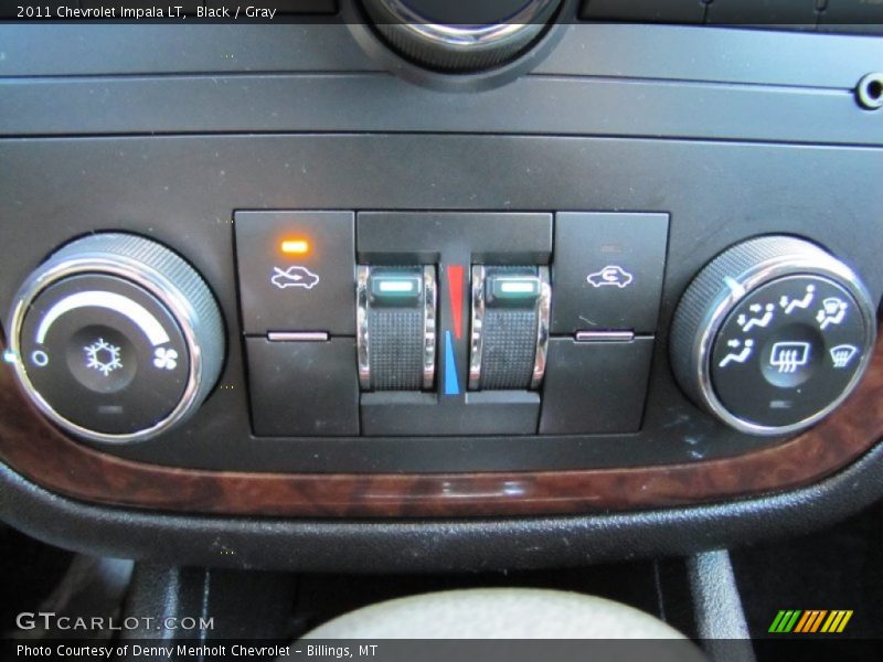 Black / Gray 2011 Chevrolet Impala LT