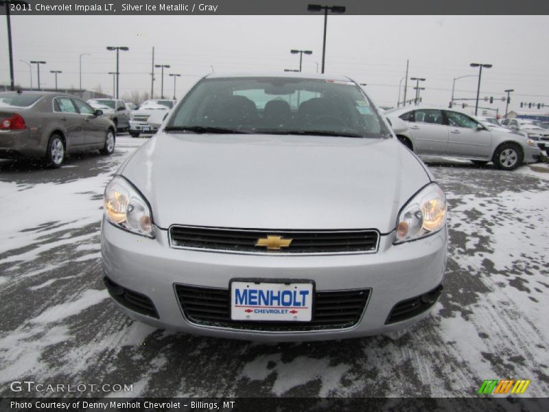 Silver Ice Metallic / Gray 2011 Chevrolet Impala LT