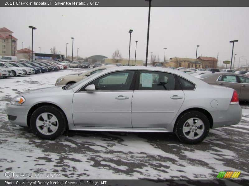 Silver Ice Metallic / Gray 2011 Chevrolet Impala LT