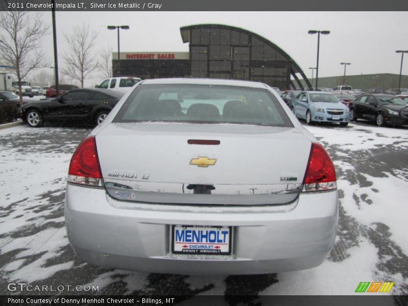 Silver Ice Metallic / Gray 2011 Chevrolet Impala LT