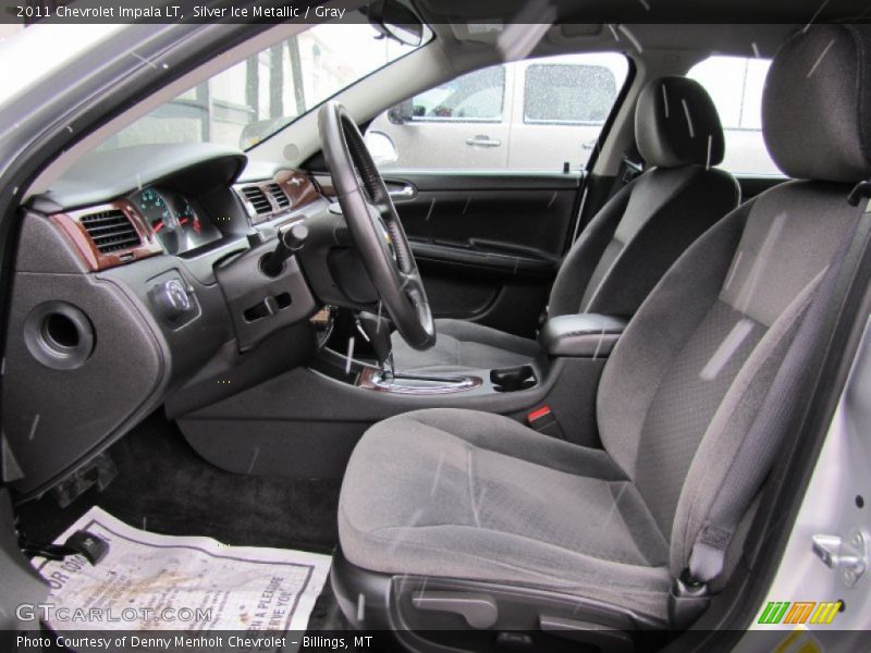 Silver Ice Metallic / Gray 2011 Chevrolet Impala LT