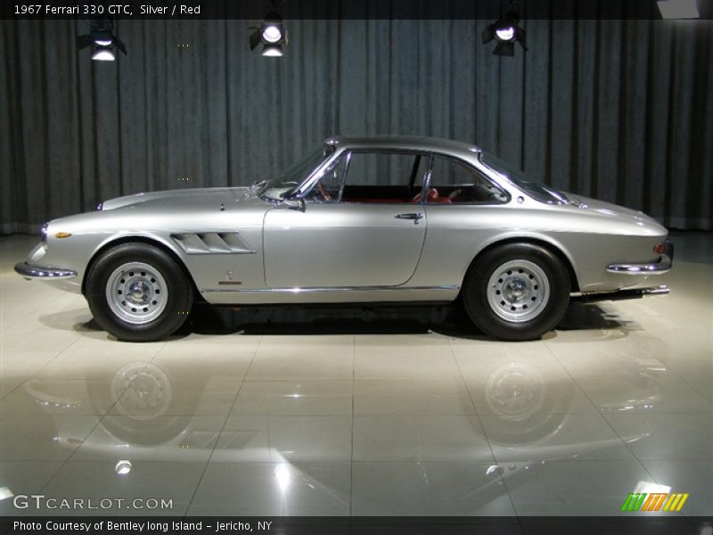 Silver / Red 1967 Ferrari 330 GTC